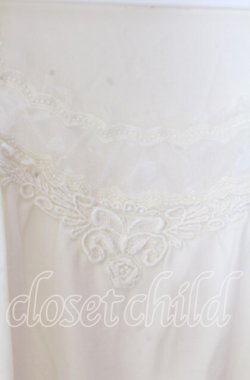 画像2: axes femme / ドットチュールタンクトップ  アイボリー O-25-11-11-2043-AX-TO-IG-OS