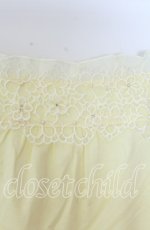 画像2: 【SALE】axes femme / フラワーレースキャミソール  イエロー O-25-11-11-2044-AX-TO-IG-ZT328 (2)