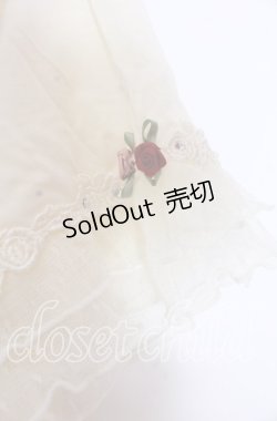 画像3: 【SALE】axes femme / ガーデン半袖インナープルオーバー  アイボリー O-25-11-11-2046-AX-TO-IG-ZT317