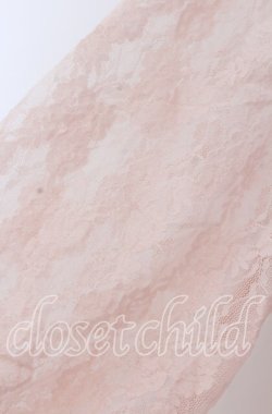 画像2: axes femme / 胸元レース使い襟付プルオーバー Ｍ ピンクベージュ O-25-11-11-2048-AX-TO-IG-OS