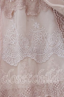 画像3: axes femme / 胸元レース使い襟付プルオーバー Ｍ ピンクベージュ O-25-11-11-2048-AX-TO-IG-OS