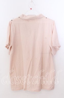 画像3: axes femme / 襟刺繍ポロシャツ  ピンク O-25-11-11-2052-AX-TO-IG-OS