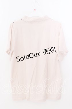 画像3: axes femme / 襟刺繍ポロシャツ  ピンク O-25-11-11-2052-AX-TO-IG-OS