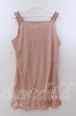 画像4: 【SALE】axes femme / 胸元＆肩デザインロングタンク  アイボリー O-25-11-11-2055-AX-TO-IG-ZT320 (4)