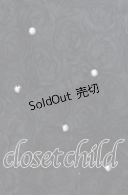 画像2: axes femme / 薔薇生地タンクトップ  クロ O-25-11-11-2063-AX-TO-IG-OS