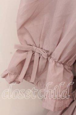 画像2: Chalmiere / フリルロングワンピース  ピンク O-25-11-11-2067-LO-OP-IG-OS