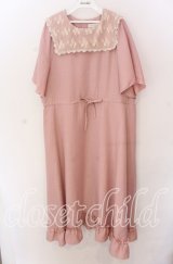 m petit by misako / レースセーラーワンピース 3L ピンク O-25-11-11-2008-LO-OP-IG-ZT107