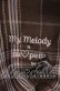 画像2: m petit by misako / マイメロチェックフレアワンピース 3Ｌ ブラウン O-25-11-11-2070-LO-OP-IG-OS (2)
