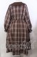 画像3: m petit by misako / マイメロチェックフレアワンピース 3Ｌ ブラウン O-25-11-11-2070-LO-OP-IG-OS (3)