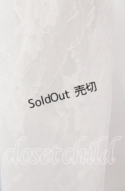 画像3: Lovely Tency / alsチョーカーレースブラウス LL サックス O-25-11-11-2075-LO-BL-IG-OS