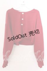 axes femme / ストロベリー刺繍ボレロ Ｆ アカ O-25-11-11-2082-AX-TO-IG-OS