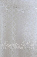 画像2: 【SALE】m petit by misako / レースインナートップス 3Ｌ アイボリー O-25-11-11-2083-LO-TO-IG-ZT510 (2)