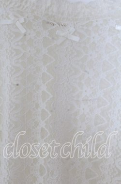 画像2: m petit by misako / レースインナートップス 3Ｌ アイボリー O-25-11-11-2083-LO-TO-IG-OS