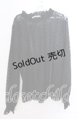 m petit by misako / レースインナートップス 3Ｌ クロ O-25-11-11-2084-LO-TO-IG-OS