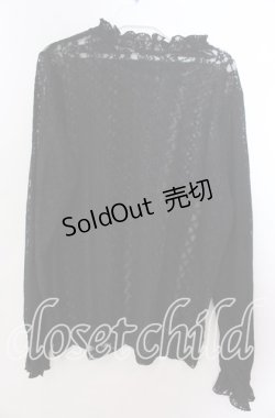 画像3: m petit by misako / レースインナートップス 3Ｌ クロ O-25-11-11-2084-LO-TO-IG-OS