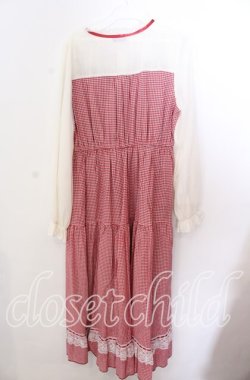 画像3: axes femme POETIQUE / ストロベリーガーデンワンピース Ｌ アカ O-25-11-11-2085-AX-OP-IG-OS