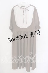 m petit by misako / ナシジムジキリカエワンピース 3L ブラウン O-25-11-11-2010-LO-OP-IG-OS