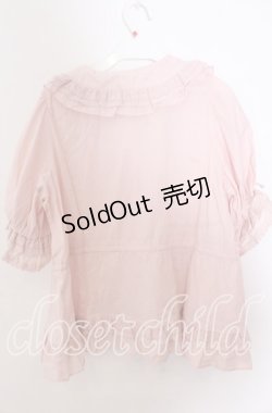 画像2: Chalmiere / クラシックコットンブラウス  ピンク O-25-11-11-2087-LO-BL-IG-OS