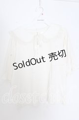 m petit by misako / 丸襟プルオーバー Ｌ オフ O-25-11-11-2088-LO-TO-IG-OS