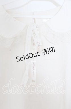 画像2: m petit by misako / 丸襟プルオーバー Ｌ オフ O-25-11-11-2088-LO-TO-IG-OS