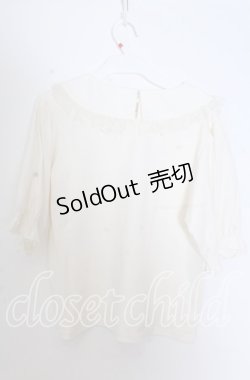 画像3: m petit by misako / 丸襟プルオーバー Ｌ オフ O-25-11-11-2088-LO-TO-IG-OS