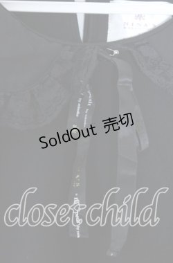 画像2: m petit by misako / 丸襟プルオーバー 3Ｌ クロ O-25-11-11-2089-LO-TO-IG-OS