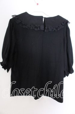 画像3: m petit by misako / 丸襟プルオーバー 3Ｌ クロ O-25-11-11-2089-LO-TO-IG-OS