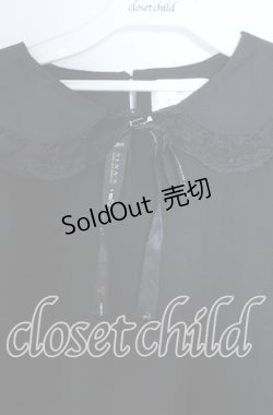 画像2: m petit by misako / 丸襟プルオーバー Ｌ クロ O-25-11-11-2090-LO-TO-IG-OS