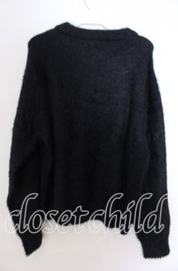 画像3: m petit by misako / リボンカーディガン 3Ｌ クロ O-25-11-11-2091-LO-TO-IG-OS