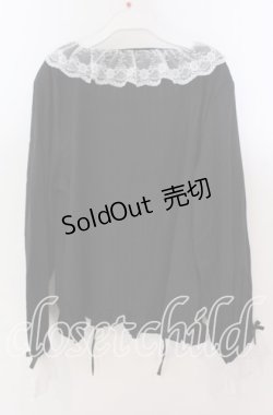 画像3: FLC / ホルターネックブラウス 4L クロ×シロ O-25-11-11-2001-LO-BL-IG-ZT1117M