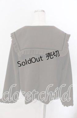 画像3: m petit by misako / セーラー襟ショートコート 4Ｌ ブラウン O-25-11-11-2099-LO-CO-IG-OS