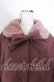 画像2: m petit by misako / AM*リボンコート 3Ｌ 濃ピンク O-25-11-11-2100-LO-CO-IG-OS (2)