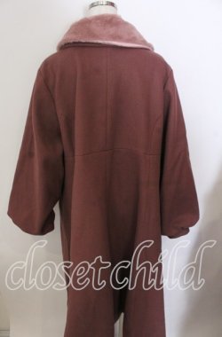 画像3: m petit by misako / AM*リボンコート 3Ｌ 濃ピンク O-25-11-11-2100-LO-CO-IG-OS