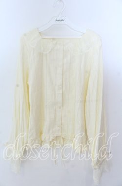 画像1: FLC / ホルターネックブラウス LL アイボリー O-25-11-11-2002-LO-BL-IG-OS