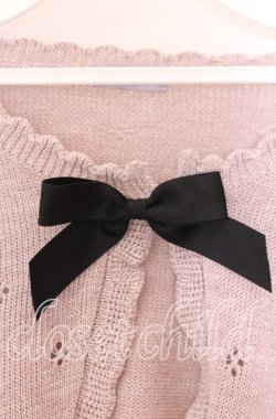 画像3: axes femme POETIQUE / フリルラメニットカーディガン  ピンク O-25-11-11-2015-AX-TO-IG-OS