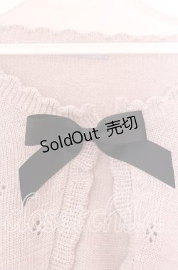 画像3: axes femme POETIQUE / フリルラメニットカーディガン  ピンク O-25-11-11-2015-AX-TO-IG-OS