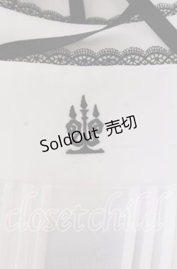 画像2: Moi-meme-Moitie / 燭台刺繍プルオーバー 9号 ホワイト O-25-11-11-2017-MO-TO-OW-OS