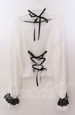 画像4: Moi-meme-Moitie / 燭台刺繍プルオーバー 9号 ホワイト O-25-11-11-2017-MO-TO-OW-OS