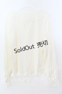 画像3: FLC / ホルターネックブラウス LL アイボリー O-25-11-11-2002-LO-BL-IG-ZT278