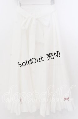 画像3: Cherirulu Chocola / MYフリルスカート+エプロン 3Ｌ シロ O-25-11-11-2021-LO-SK-IG-OS