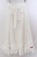 画像3: Cherirulu Chocola / MYフリルスカート+エプロン 3Ｌ シロ O-25-11-11-2021-LO-SK-IG-OS (3)