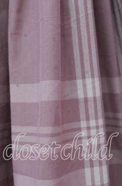 画像2: an another angelus / ビッグチェックタックスカート  ピンク O-25-11-11-2025-CA-SK-IG-OS
