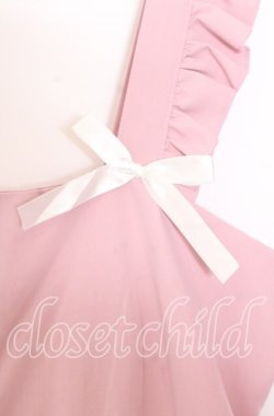 画像2: FLC / フリルジャンパースカート 4Ｌ ピンク O-25-11-11-2003-LO-OP-IG-OS