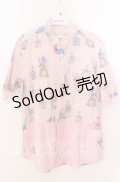 Karl Helmut / うさぎボンネットシャツ  ピンク O-25-11-11-2026-EL-BL-IG-OS