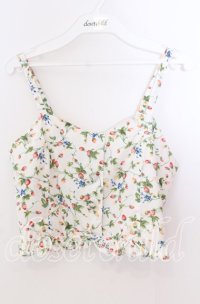 Fi.n.t / いちご柄ビスチェ  オフ O-25-11-11-2028-CA-TO-IG-ZT513