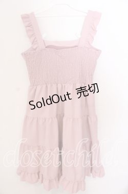 画像3: FLC / フリルジャンパースカート 4Ｌ ピンク O-25-11-11-2003-LO-OP-IG-ZT307