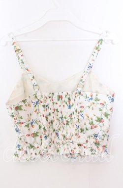 画像3: Fi.n.t / いちご柄ビスチェ  オフ O-25-11-11-2028-CA-TO-IG-OS