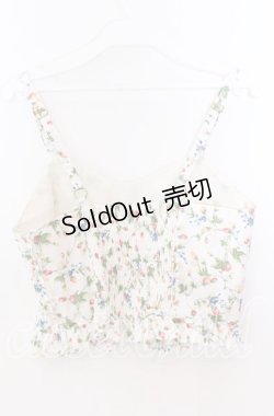 画像3: 【SALE】Fi.n.t / いちご柄ビスチェ  オフ O-25-11-11-2028-CA-TO-IG-ZT513