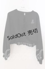 m petit by misako / MSKバラBフリルボレロ Ｍ クロ O-25-11-11-2029-LO-TO-IG-ZT278