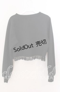 画像3: m petit by misako / MSKバラBフリルボレロ Ｍ クロ O-25-11-11-2029-LO-TO-IG-ZT278